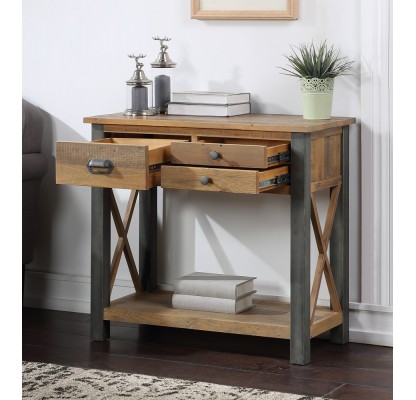 Urban Elegance - Reclaimed Small Console Table